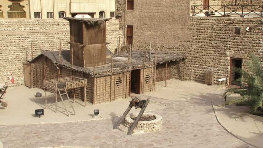 Dubai UAE Circa 2019 View Of The 18th Century Al Dubai UAE Circa 2019 View Of The 18th Century Al