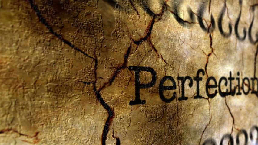 Header of perfectionism