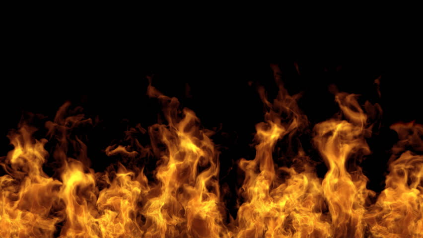 Detailed Fire Background (full Hd Stock Footage Video (100 ...