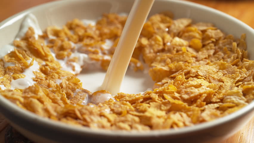 Milk Being poured into Cereal image - Free stock photo - Public Domain ...
