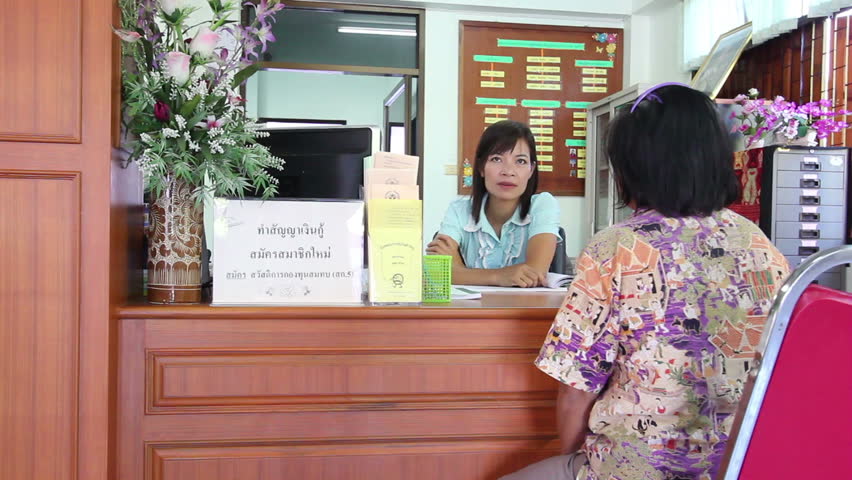 bank cashier