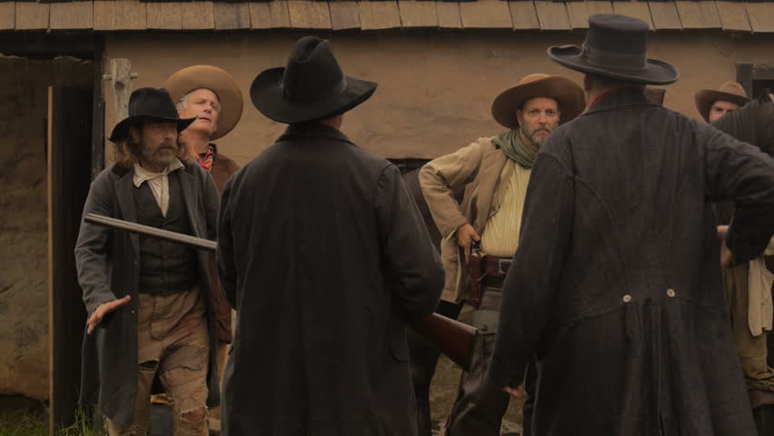 VIRGINIA - 2014. Re-enactment Recreation Of Classic Old West, 1800s ...