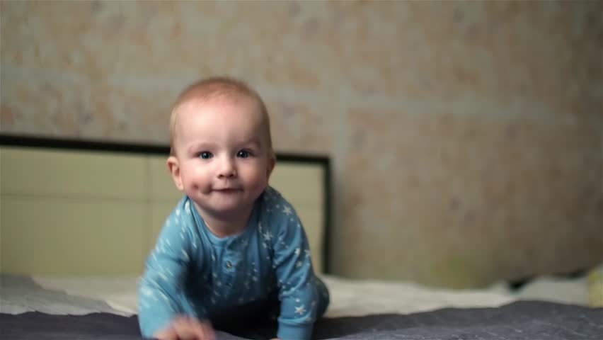 cute baby boy with dimples