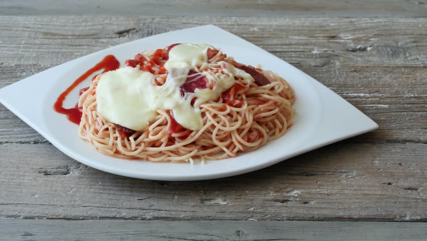 Header of spaghetti