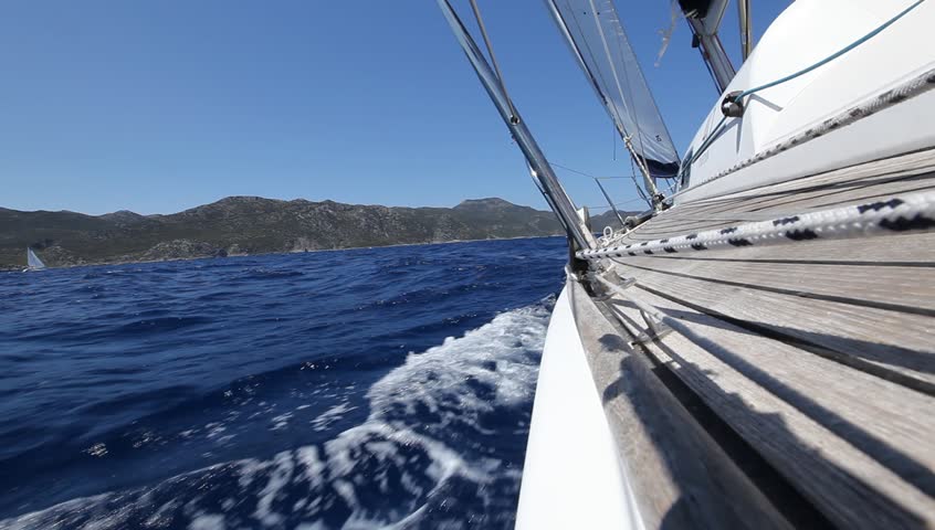 Stock video of sailing in the wind through the | 2420036 | Shutterstock