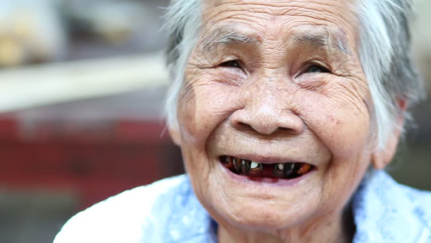 Hd00 14portrait Of Asian Elder Woman Old Woman Or Grandmother