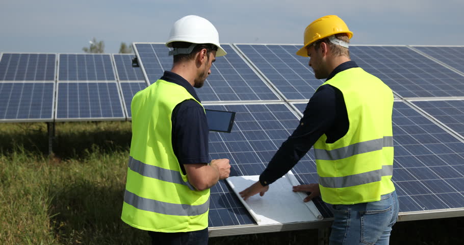 Team of Engineers Men Talk Stock Footage Video (100% Royalty-free ...