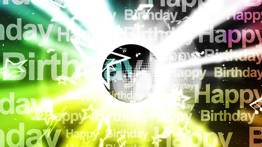 Happy Birthday Music Looping Animated Background Stock Footage Video (100%  Royalty-free) 2624756 | Shutterstock