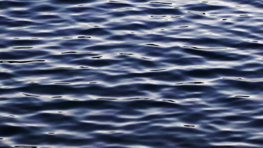 rippling water