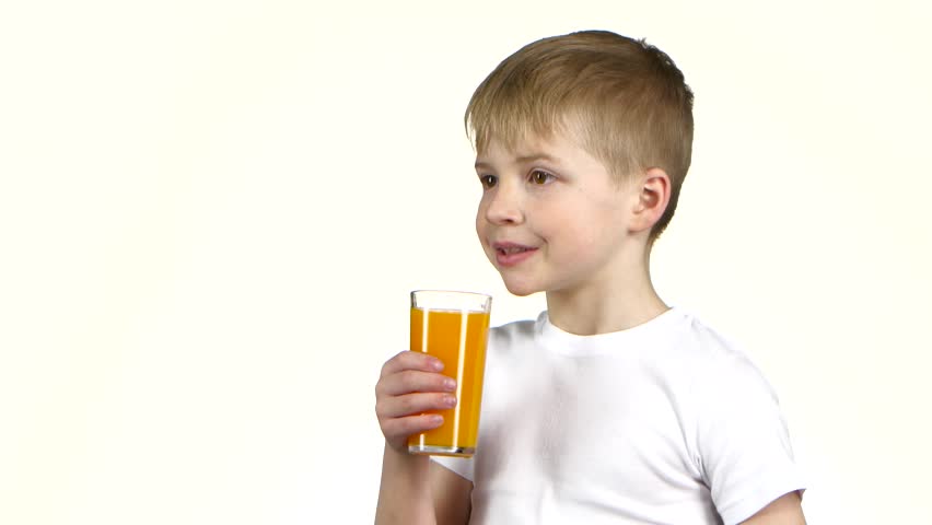 Cute Man Drinking A Glass Of Orange Juice Stock Footage Video 1037617 ...