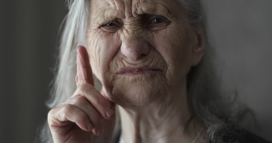 Happy Grandmother Face Old Woman Smiling And Laughing Old Woman Face