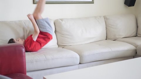 Fat Male Doing Leg Exercise Stock Footage Video 100 Royalty Free
