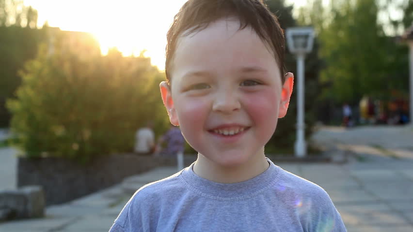 Header of boy