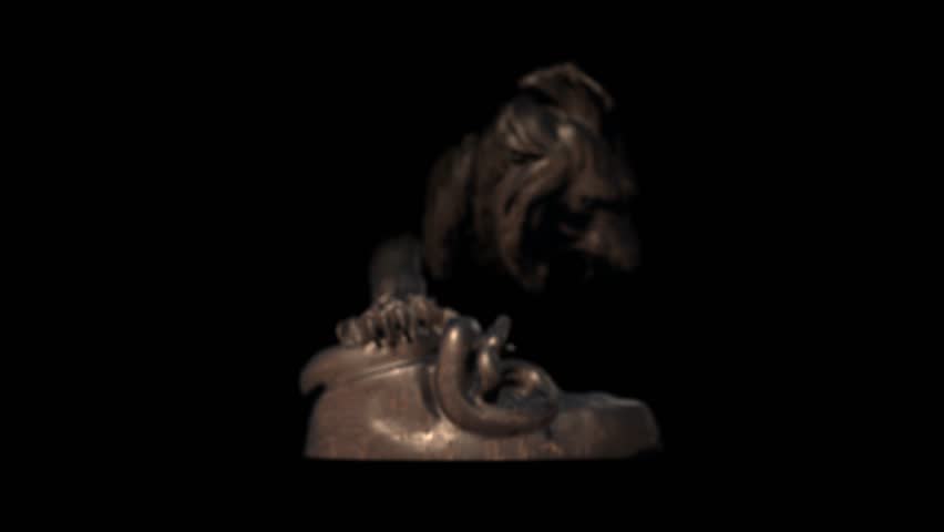 Header of bronze