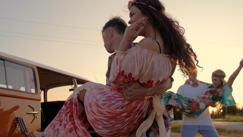 Header of hippie