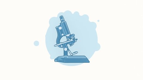 Animation Rotation Microscope Flat Icon Style Stock Footage Video (100%  Royalty-free) 31038646 | Shutterstock