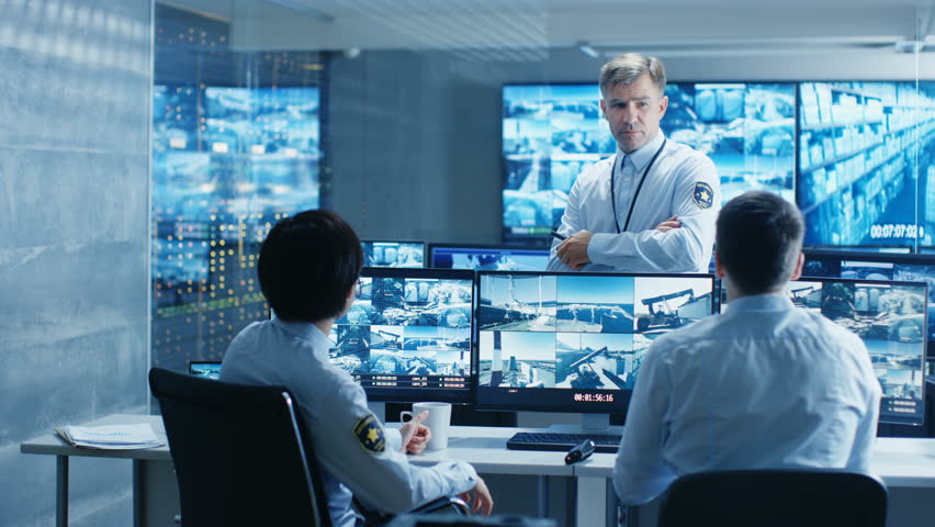 In The Security Control Room Videos De Stock 100 Libres De Droit 31689556 Shutterstock