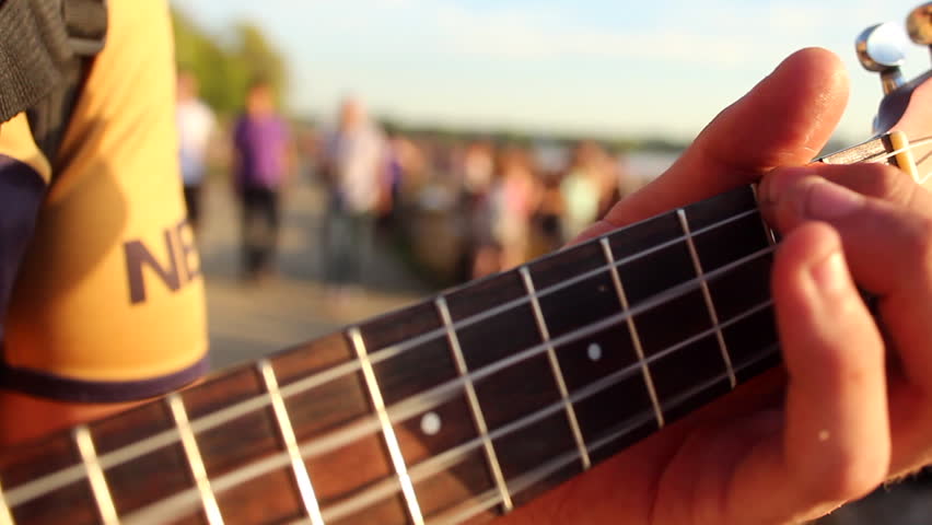 Header of ukulele