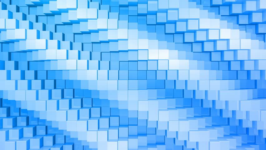 blue blocks background centered