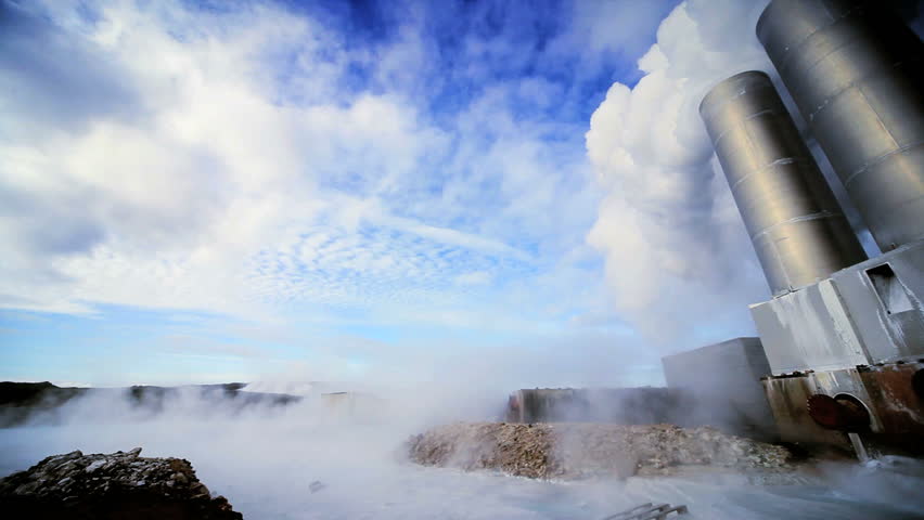 Geothermal Power Plant in Iceland image - Free stock photo - Public