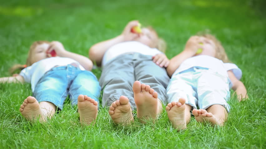 Little Girl Feet Stock Footage Video | Shutterstock