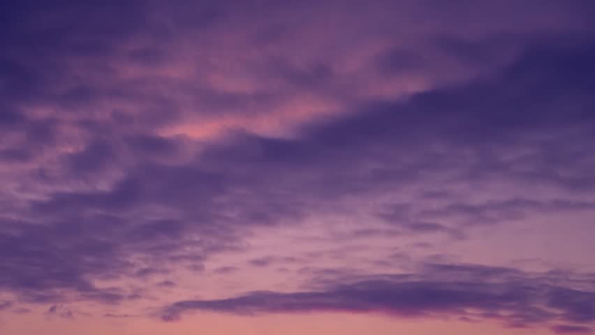 Time Lapse Motion Video In 4096x2304 4K Of Purple, Red, Pink, Blue ...