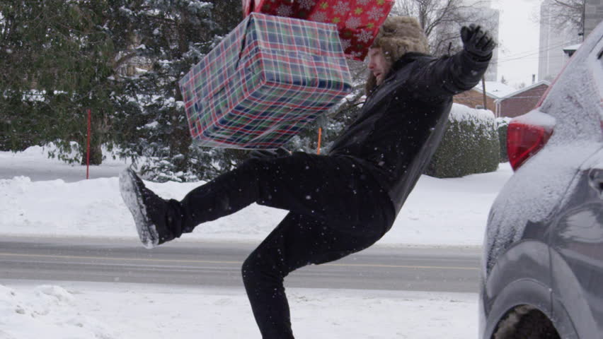 Falling While Carrying Objects