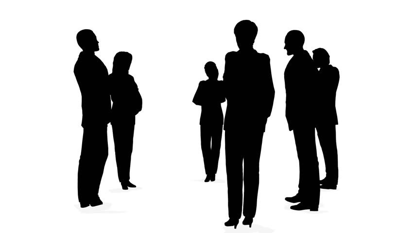 Image result for group of people silhouette