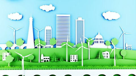Paper Cartoon City Wind Power Turbines Stock Footage Video (100% Royalty-free) 34483456 | Shutterstock Paper Cartoon City Wind Power Turbines Stock Footage Video (100% Royalty-free) 34483456 | Shutterstock