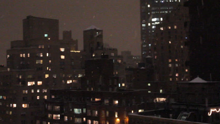 Apartment Building At Night apartment buildings at night in nyc snow storm stock footage video Apartment Building At Night apartment buildings at night in nyc snow storm stock footage video