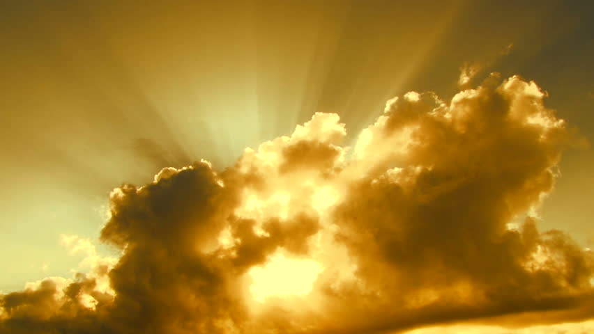 Yellow Clouds During Storm