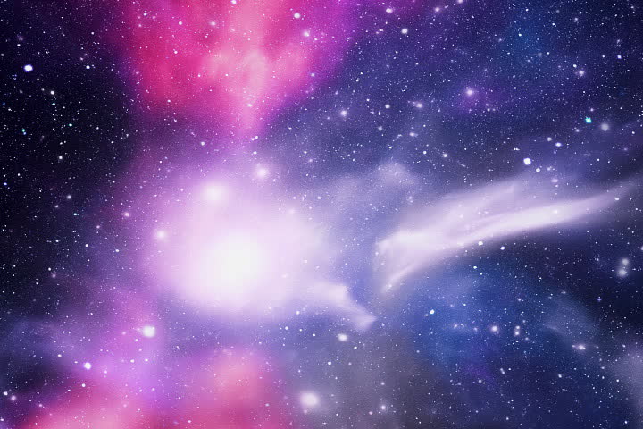 Beautiful Star And Galaxy Background. Loopable. Orange. MORE OPTIONS IN