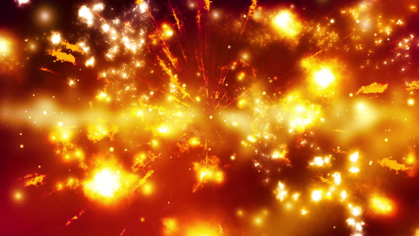 Stock Video Clip of Looping Cosmic Chaos Abstract Animated Background ...