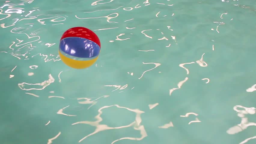 Swimming Pool Beach Ball Background beach ball loop. colored beach ball spinning slowly in loop. with Swimming Pool Beach Ball Background beach ball loop. colored beach ball spinning slowly in loop. with