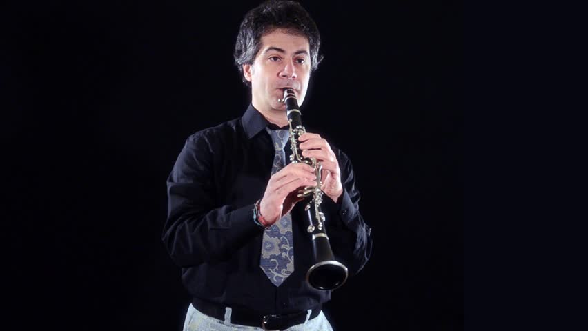 Clarinet Player Stock Footage Video 100 Royalty Free 4641926 Shutterstock