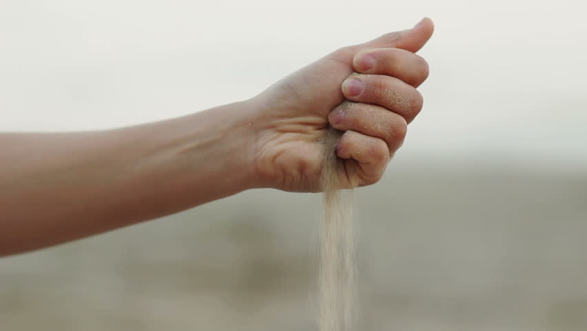 Image result for sand in hand