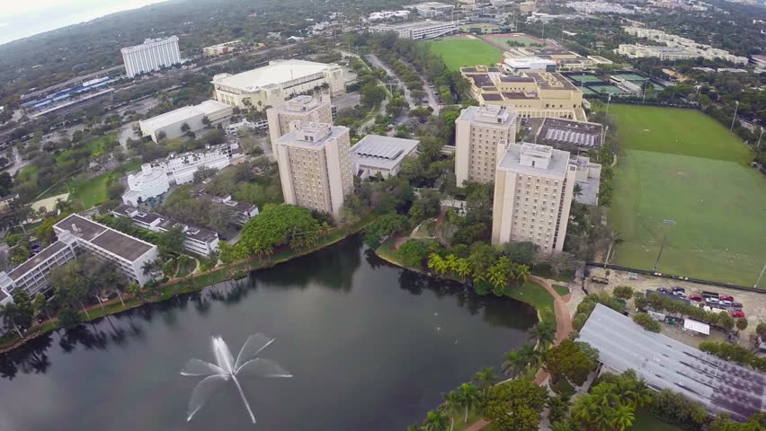 University Of Miami - Aerial Video Footage Stock Footage Video 5333582 ...