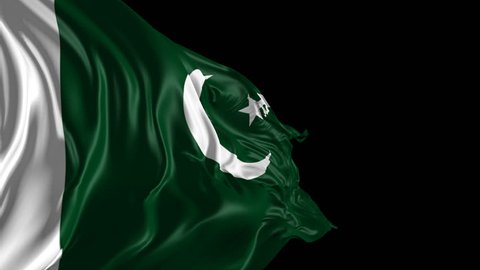 Flag Pakistan Beautiful 3d Animation Pakistan Stock Footage Video (100%  Royalty-free) 5536406 | Shutterstock