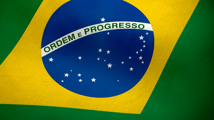 Brazil - Detail Of Waving Flag Stock Footage Video 754855 | Shutterstock