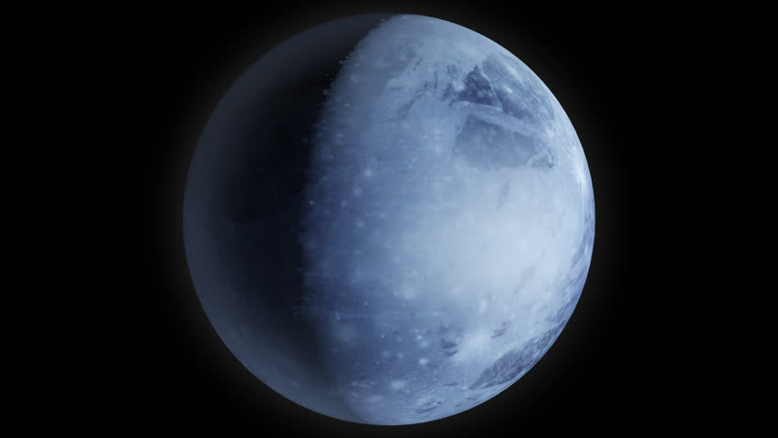 Stock video of planet pluto beautiful 3d animation of the | 5593106 ...