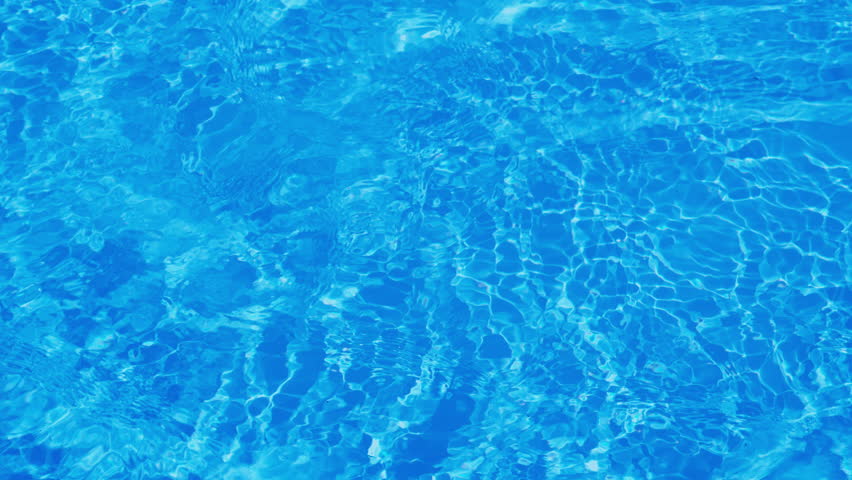 Bright Blue Water Texture in Stock Footage Video (100% Royalty-free