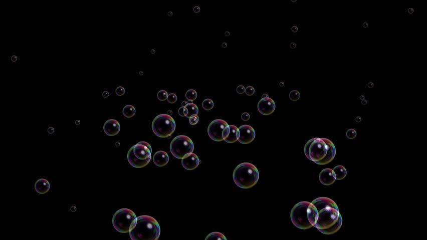 Blisters & Floating Bubble Generation Underwater,water Liquid Gray