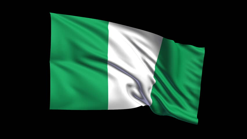 Nigerian Flag Stock Footage Video | Shutterstock