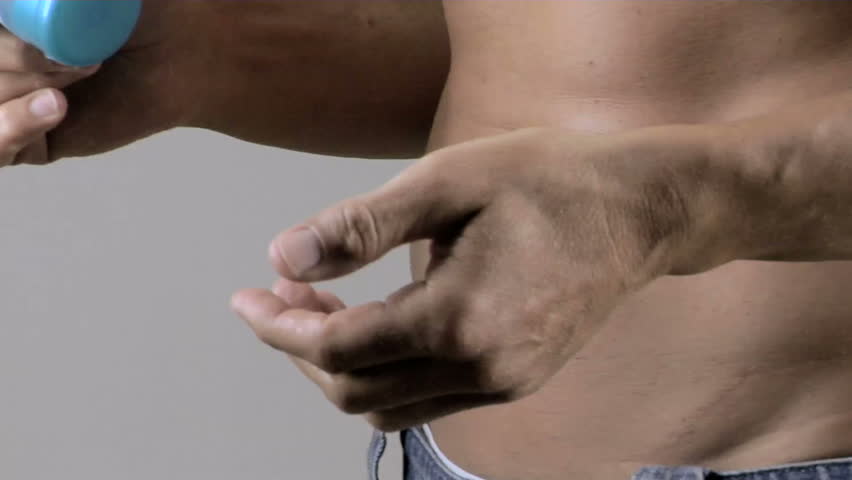 Header of after-shave