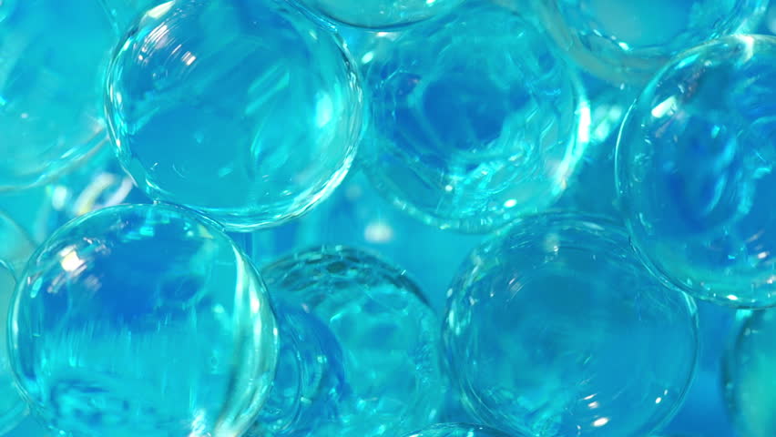 Transparent Balls. Clear Translucent Abstract Loopable Background ...