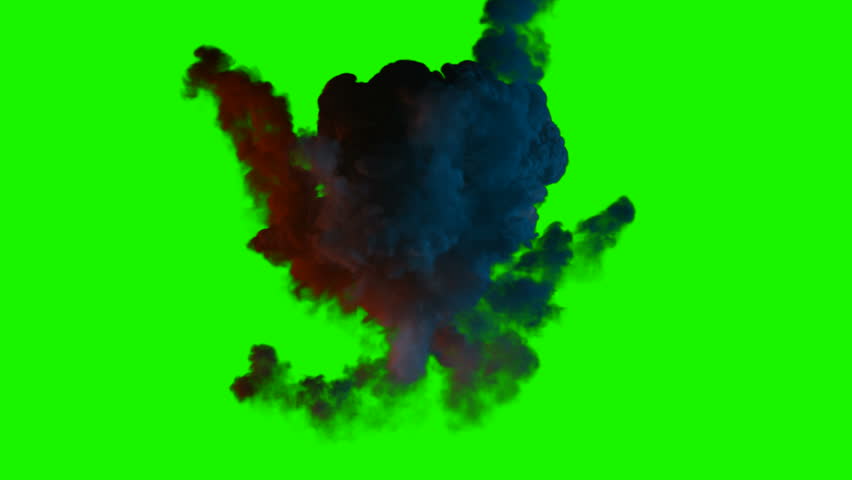 Fire Smoke On Green Screen Stock Footage Video 3334082 | Shutterstock