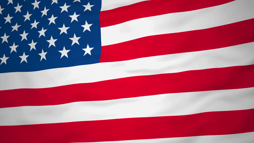 High Definition Abstract 3d Render Flag Stock Footage Video 100