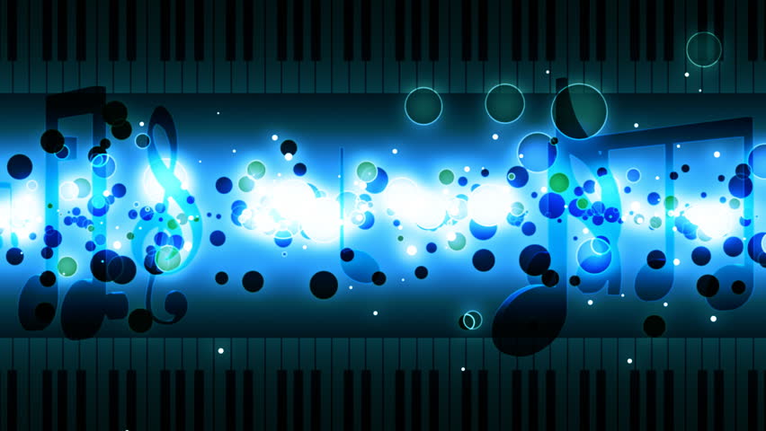 Musical Notes Background Stock Footage Video Shutterstock