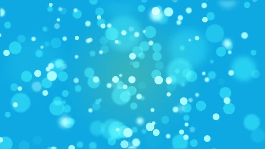 blue bokeh