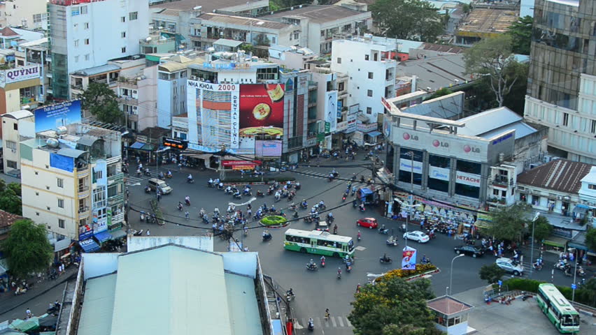 Ho Chi Minh City (saigon) Stock Footage Video (100% Royalty-free